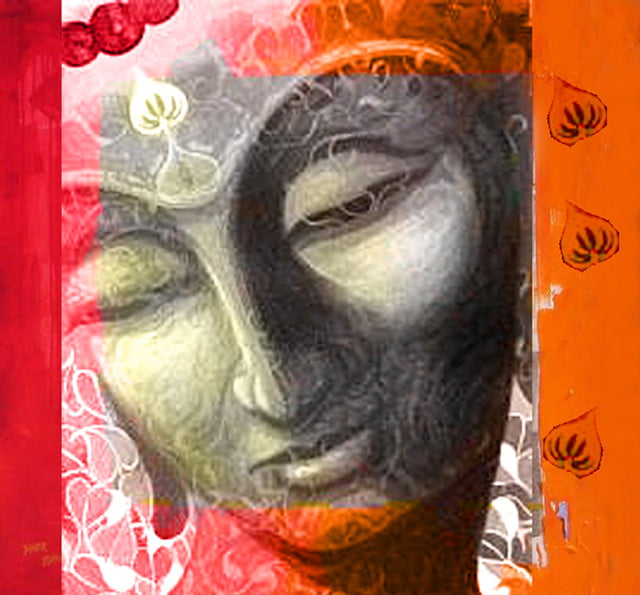 Gautam Buddha - Buddha Collection - 24 X 22 Inches