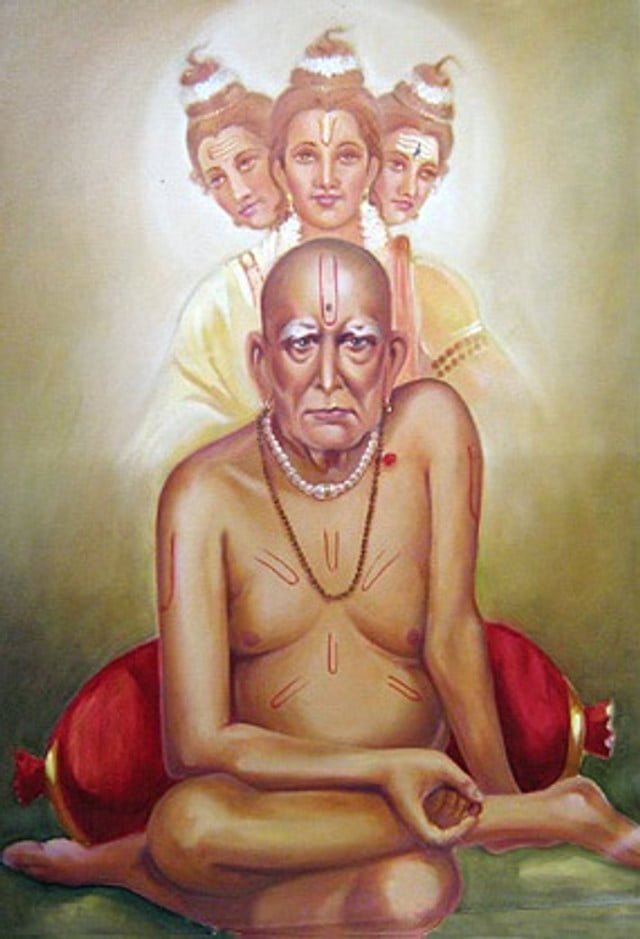 Swami Samarth - Religious Collection - 24 X 36 Inches