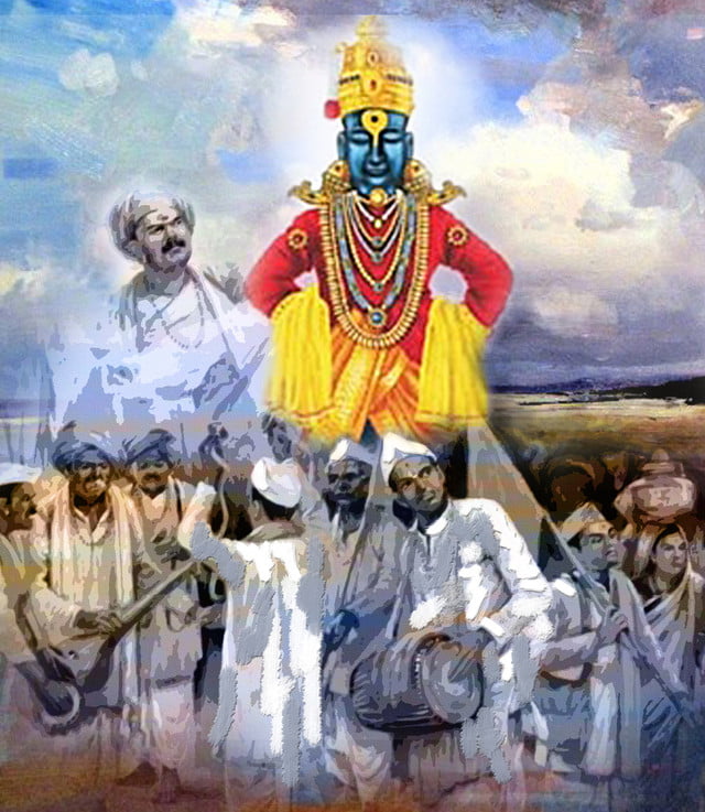 Panduranga - Religious Collection - 27 X 32 Inches