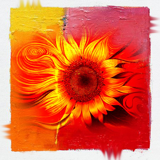 Abstract Sunflower