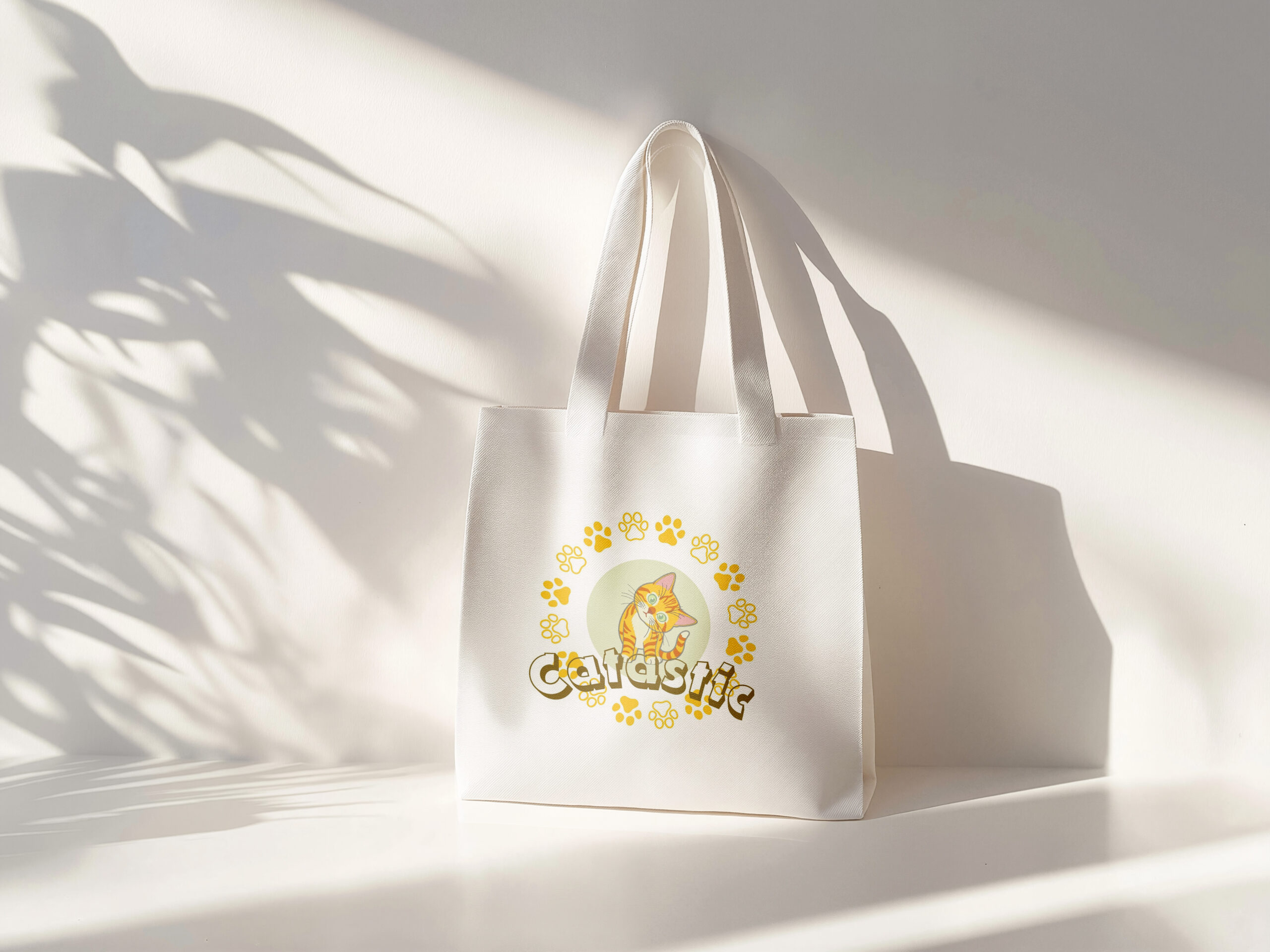 Catastic | Handmade Cotton Tote Bag