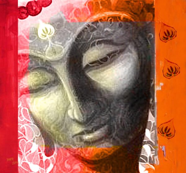 Image: Gautam Buddha Canvas Painting