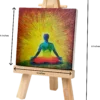 Image: Small Canvas Painting on a eazel