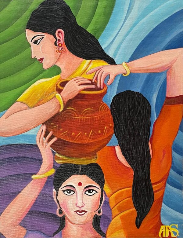 "A woman’s grace is in how she carries her world."