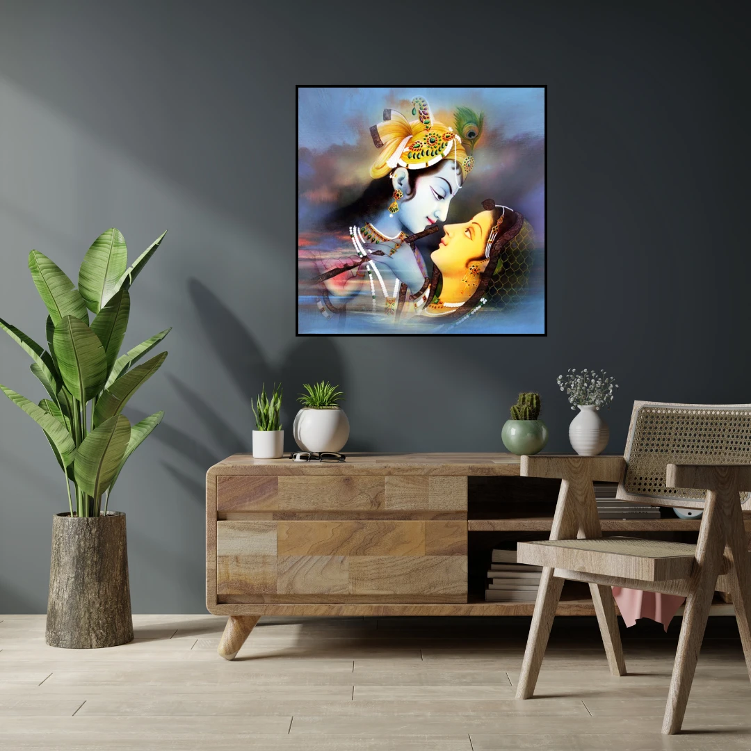 Image: Office Spaces Radha Krishna Paintings